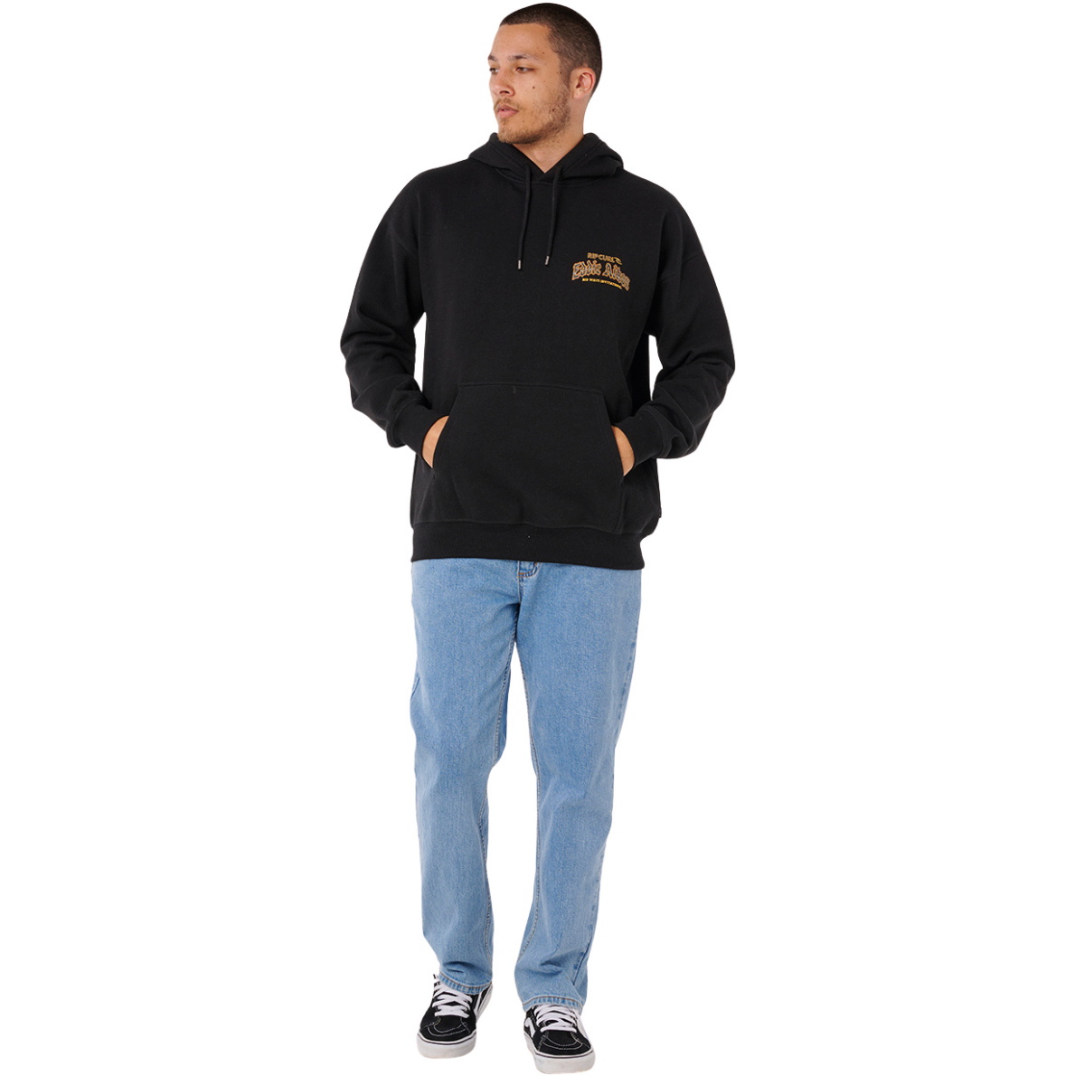 2025 Rip Curl Moletom Com Capuz Eddie Would Go 0ADMFL - Black